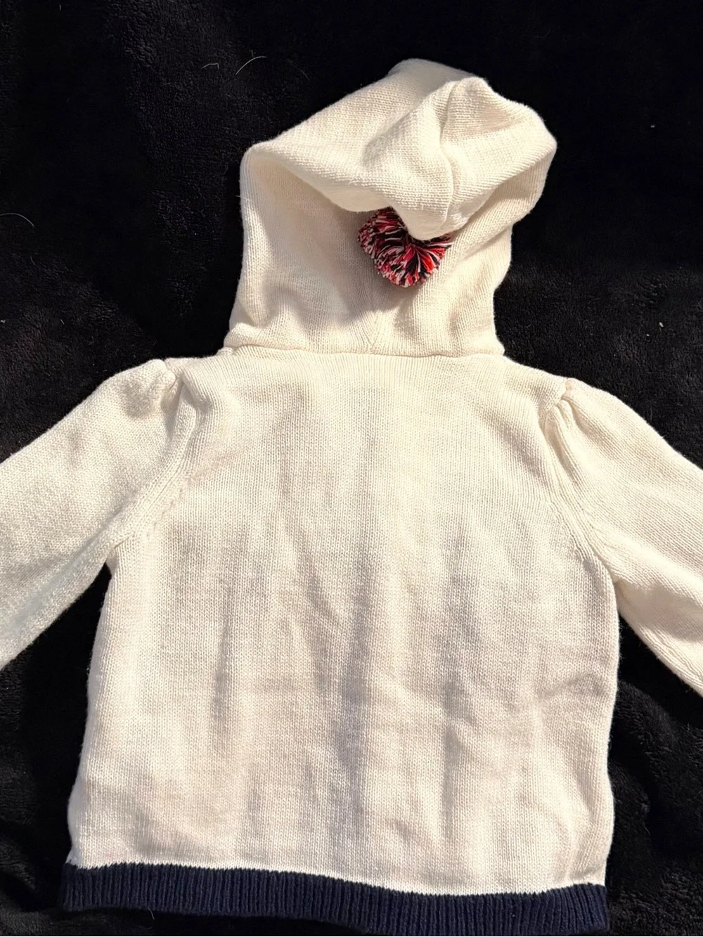 Gymboree Hooded Fair Isle Toggle Knit Cardigan Sweater 12-18 Months